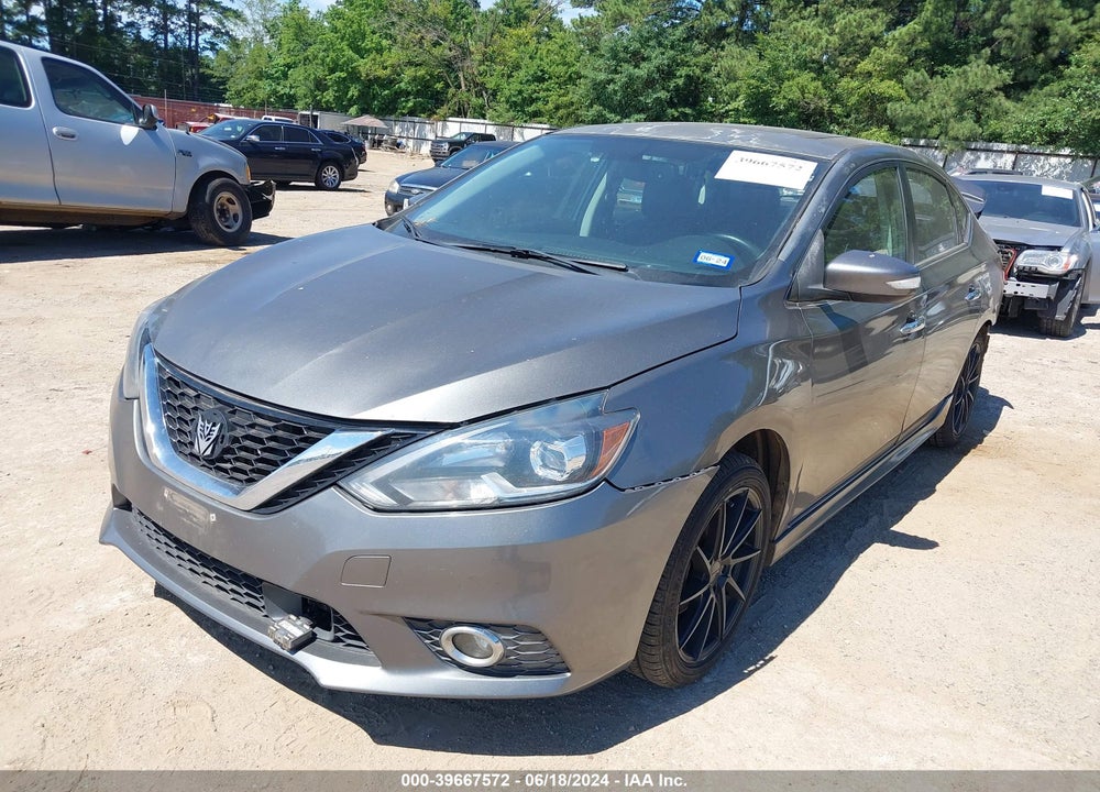 2016 NISSAN SENTRA SR VIN: 3N1AB7AP9GY236619