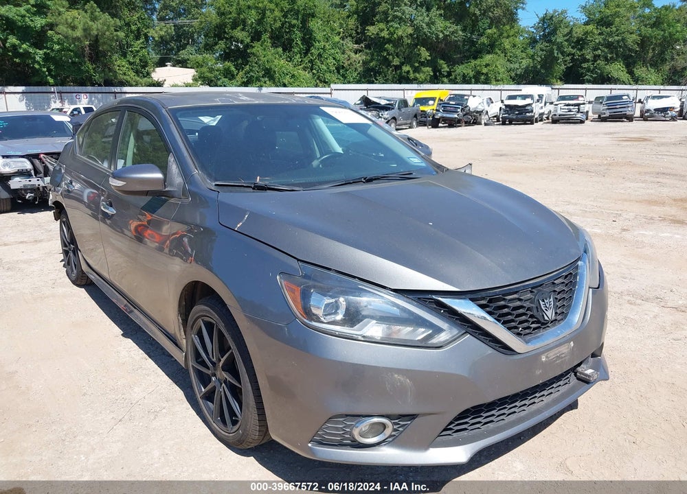 2016 NISSAN SENTRA SR VIN: 3N1AB7AP9GY236619