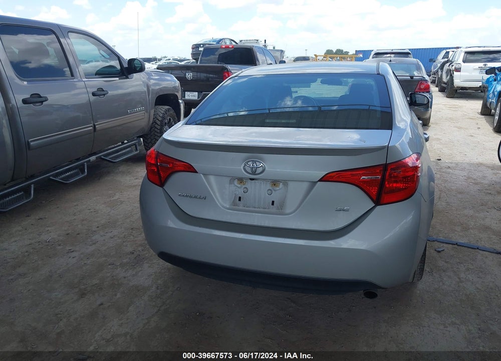 2019 TOYOTA COROLLA SE VIN: 5YFBURHE0KP899419