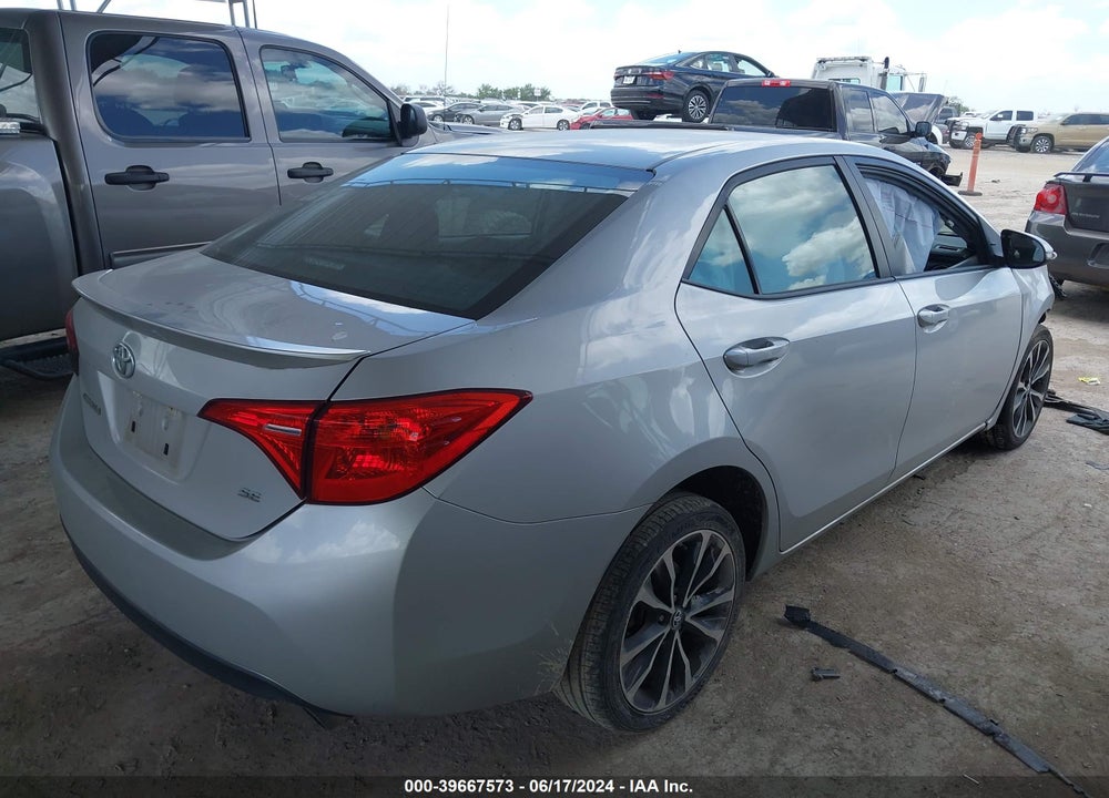2019 TOYOTA COROLLA SE VIN: 5YFBURHE0KP899419