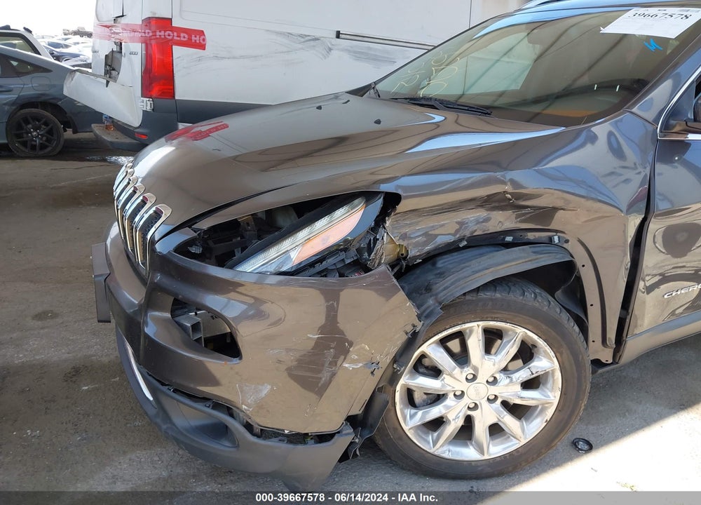2016 JEEP CHEROKEE LIMITED VIN: 1C4PJLDB2GW128031