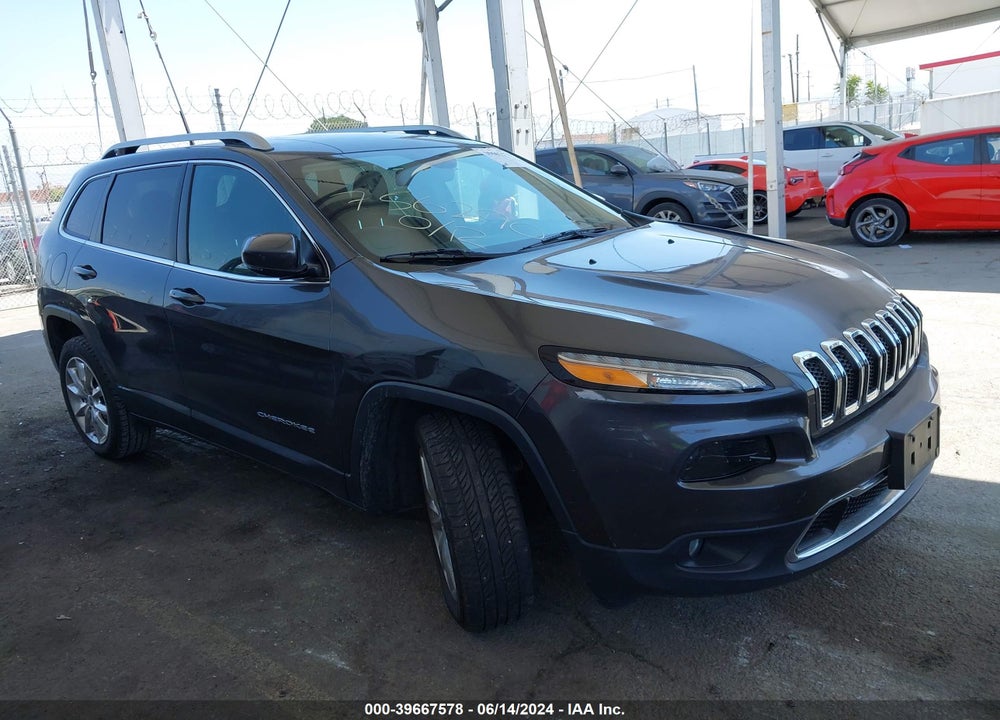 2016 JEEP CHEROKEE LIMITED VIN: 1C4PJLDB2GW128031