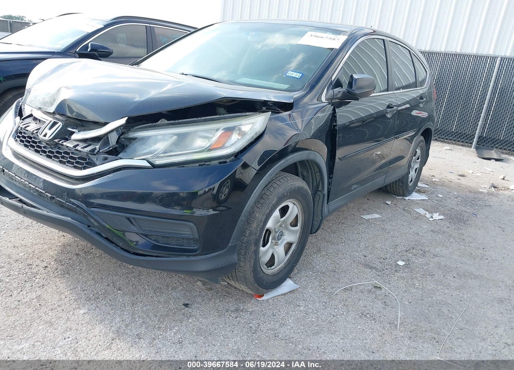 2015 HONDA CR-V LX VIN: 3CZRM3H3XFG701266