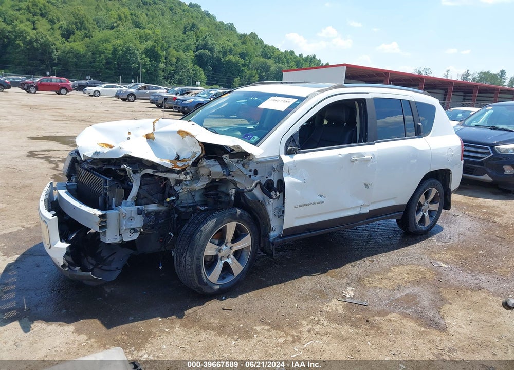 2016 JEEP COMPASS HIGH ALTITUDE EDITION VIN: 1C4NJDEB8GD558542