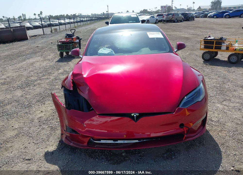 2024 TESLA MODEL S PLAID TRI MOTOR ALL-WHEEL DRIVE VIN: 5YJSA1E68RF533382