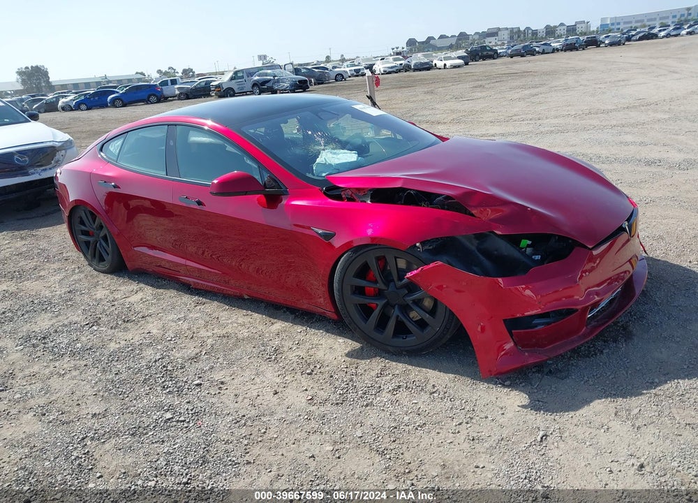 2024 TESLA MODEL S PLAID TRI MOTOR ALL-WHEEL DRIVE VIN: 5YJSA1E68RF533382