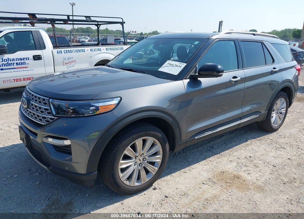 2022 FORD EXPLORER LIMITED VIN: 1FMSK8FH2NGB36199