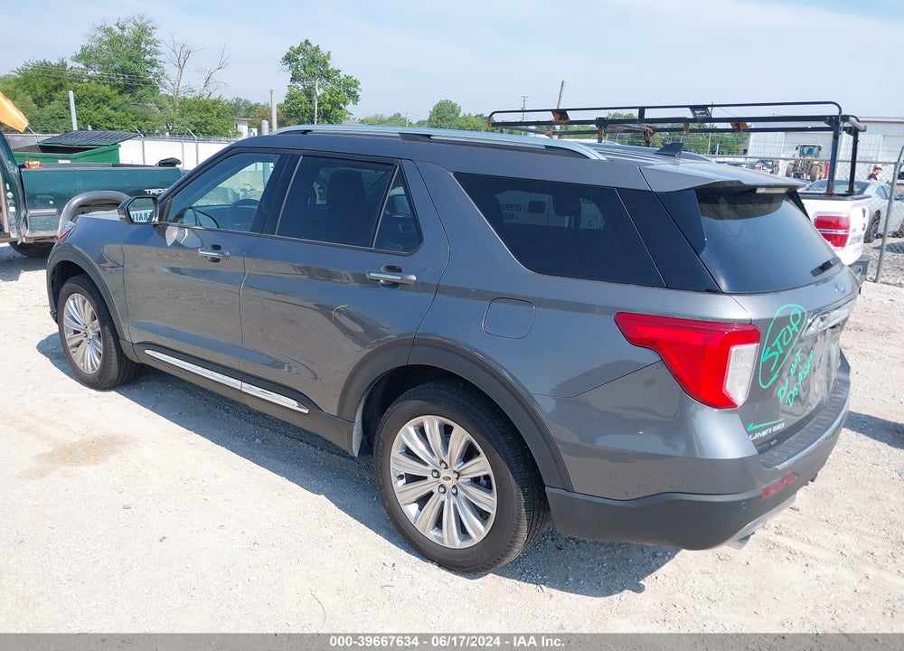 2022 FORD EXPLORER LIMITED VIN: 1FMSK8FH2NGB36199