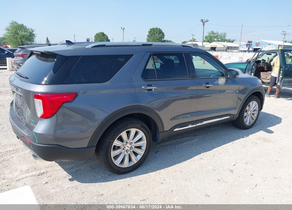 2022 FORD EXPLORER LIMITED VIN: 1FMSK8FH2NGB36199