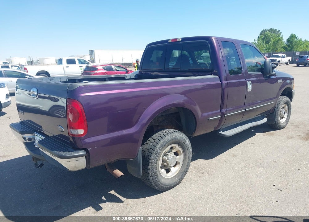 1999 FORD F-250 LARIAT/XL/XLT VIN: 1FTNX21S1XEB21923
