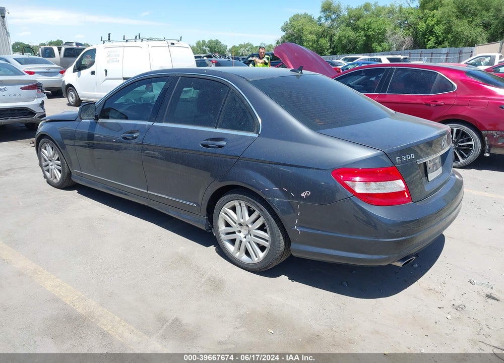 2009 MERCEDES-BENZ C 300 LUXURY 4MATIC/SPORT 4MATIC VIN: WDDGF81X39F217968