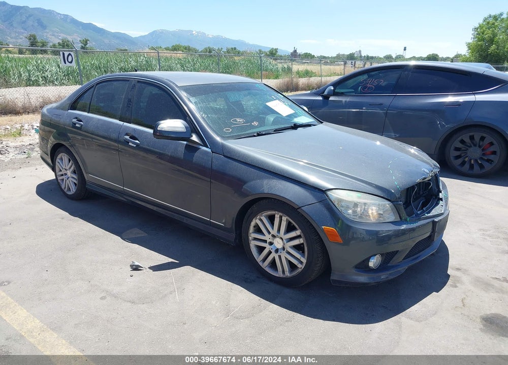 2009 MERCEDES-BENZ C 300 LUXURY 4MATIC/SPORT 4MATIC VIN: WDDGF81X39F217968