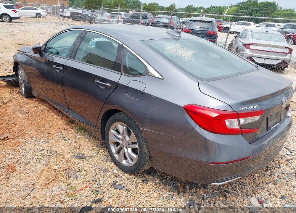 2018 HONDA ACCORD LX VIN: 1HGCV1F15JA082521