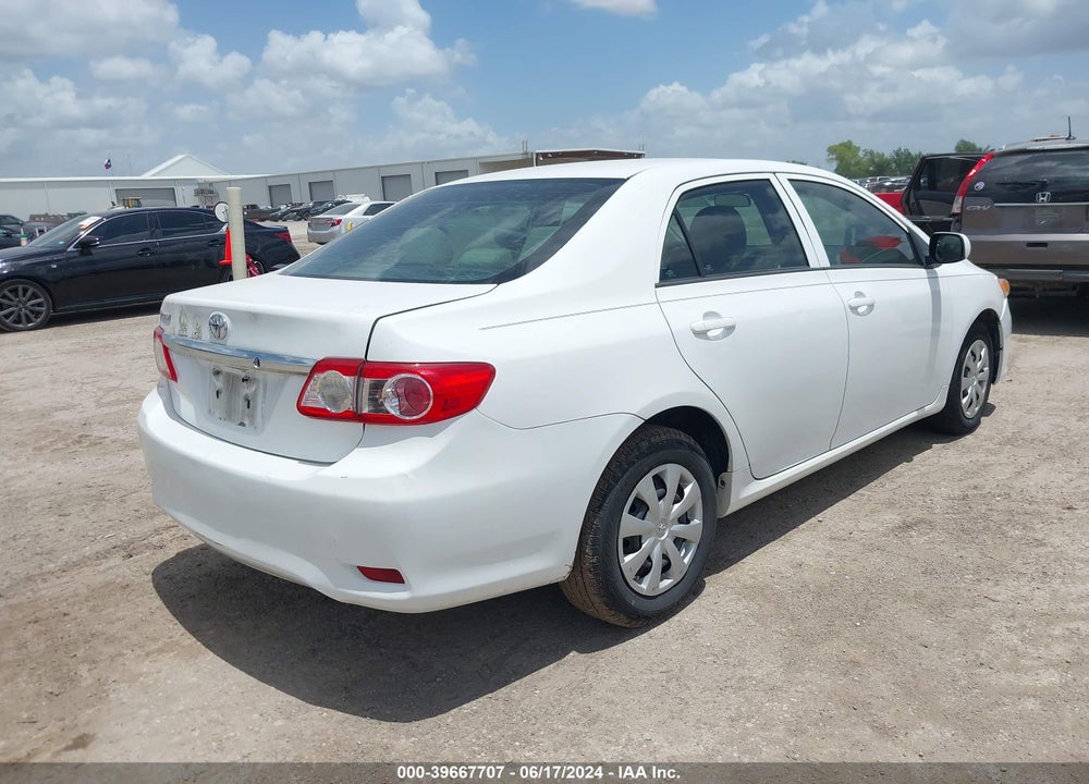2013 TOYOTA COROLLA L VIN: 5YFBU4EEXDP167048