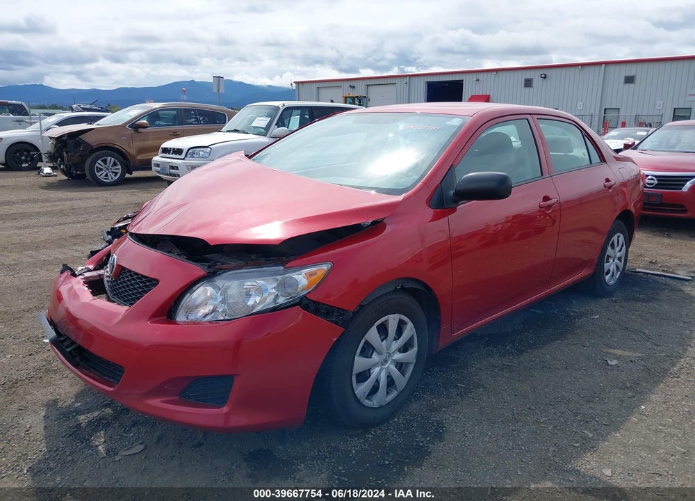 2009 TOYOTA COROLLA VIN: 1NXBU40E99Z076446