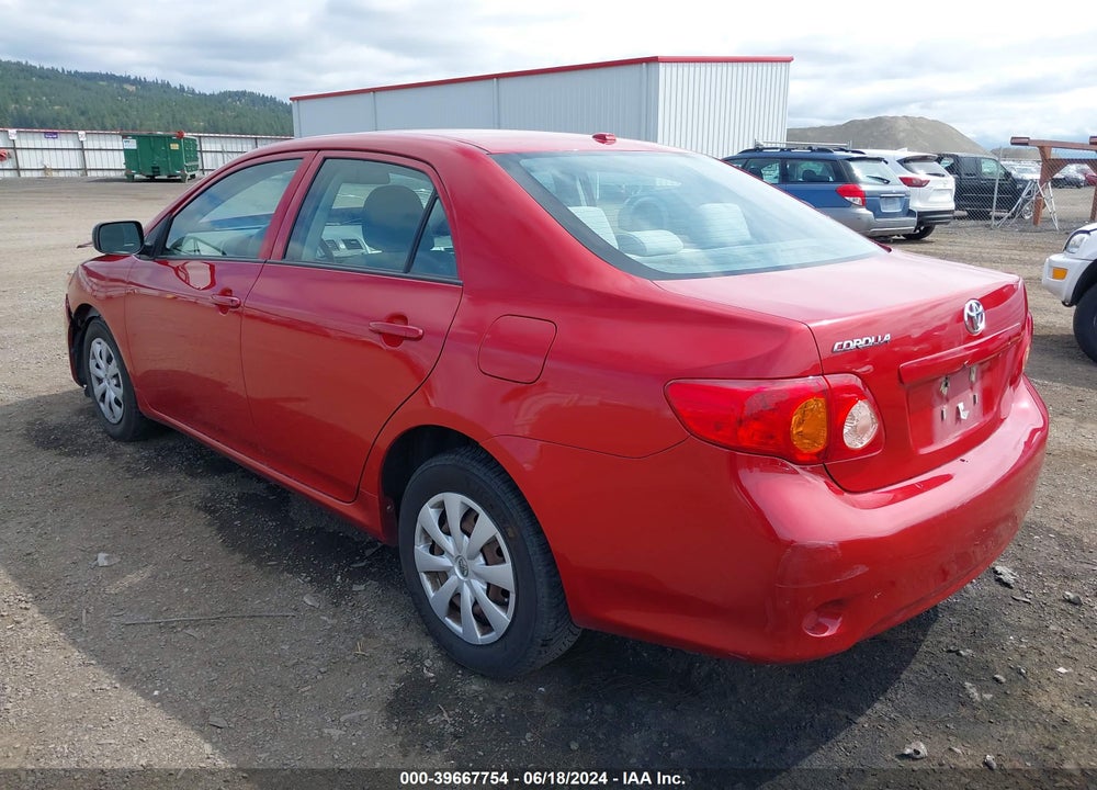 2009 TOYOTA COROLLA VIN: 1NXBU40E99Z076446