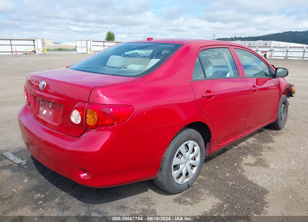 2009 TOYOTA COROLLA VIN: 1NXBU40E99Z076446