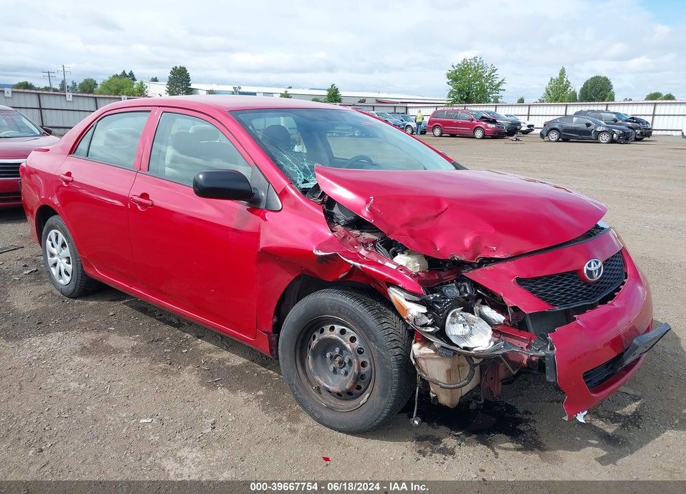 2009 TOYOTA COROLLA VIN: 1NXBU40E99Z076446