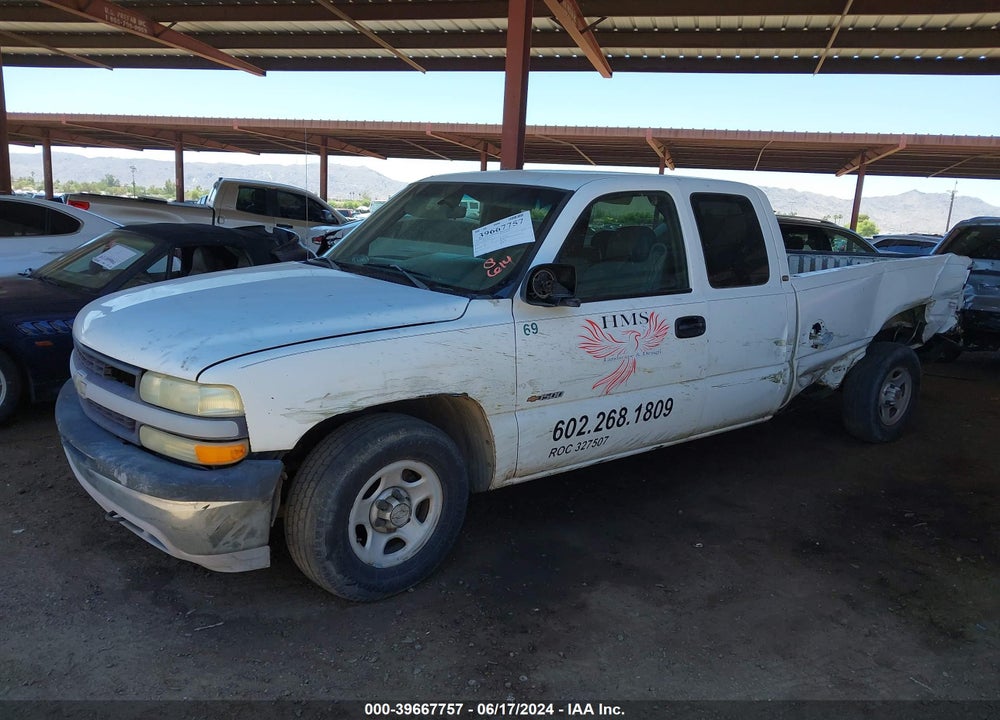 2002 CHEVROLET SILVERADO 1500 VIN: 1GCEC19V82E224673