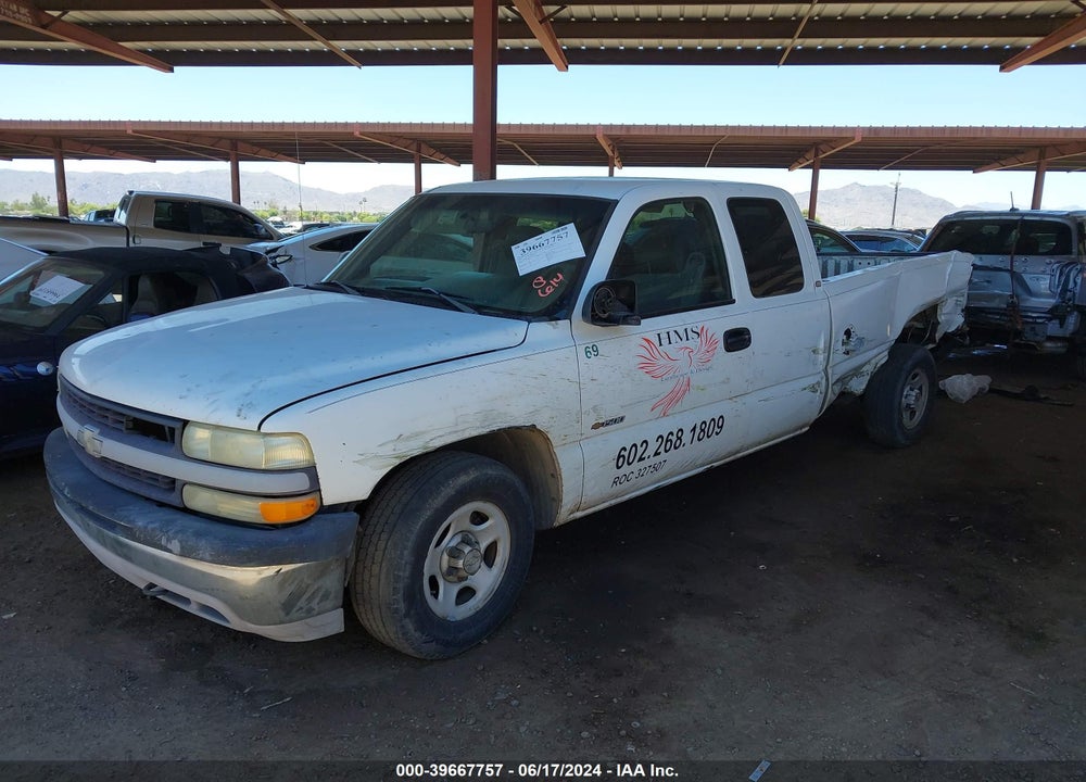2002 CHEVROLET SILVERADO 1500 VIN: 1GCEC19V82E224673
