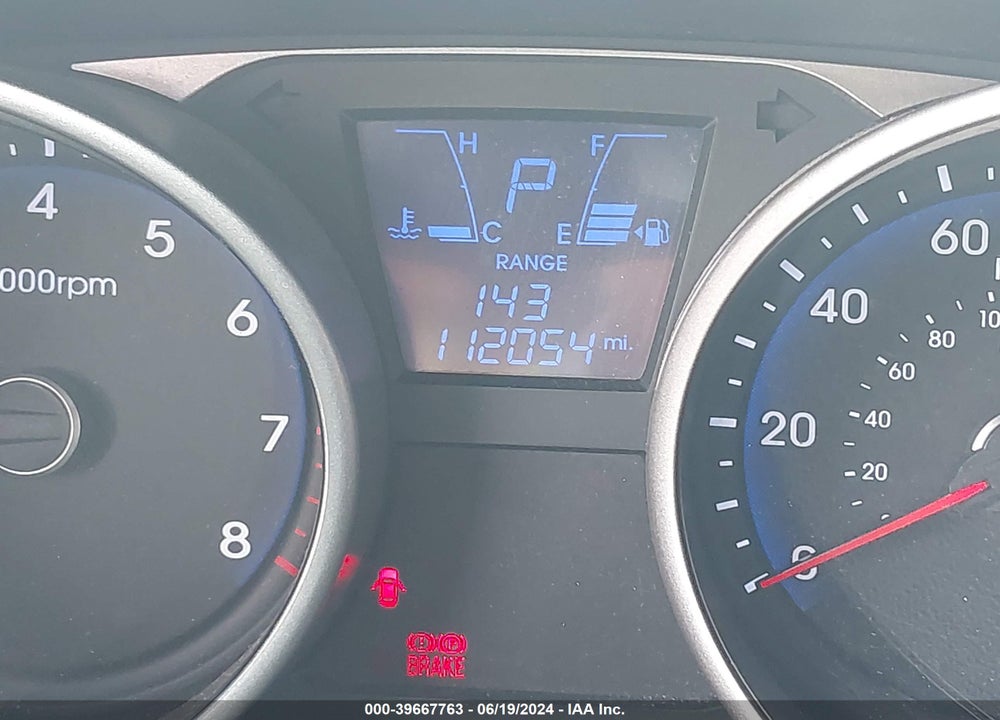 2012 HYUNDAI TUCSON GLS VIN: KM8JUCAC1CU525838