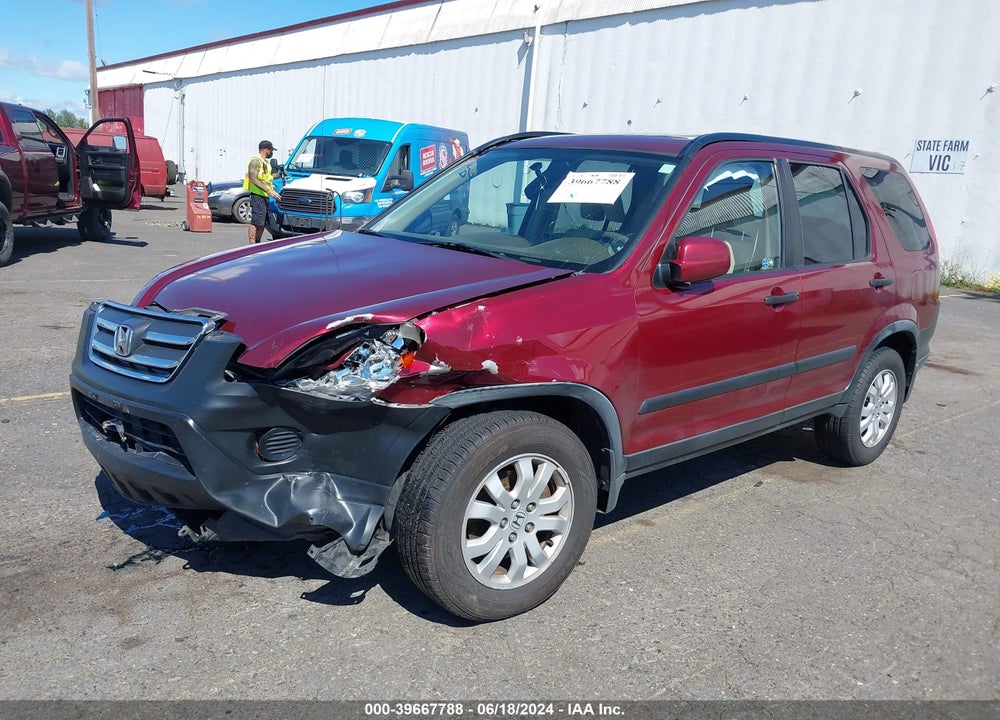 2005 HONDA CR-V EX VIN: JHLRD78885C025820