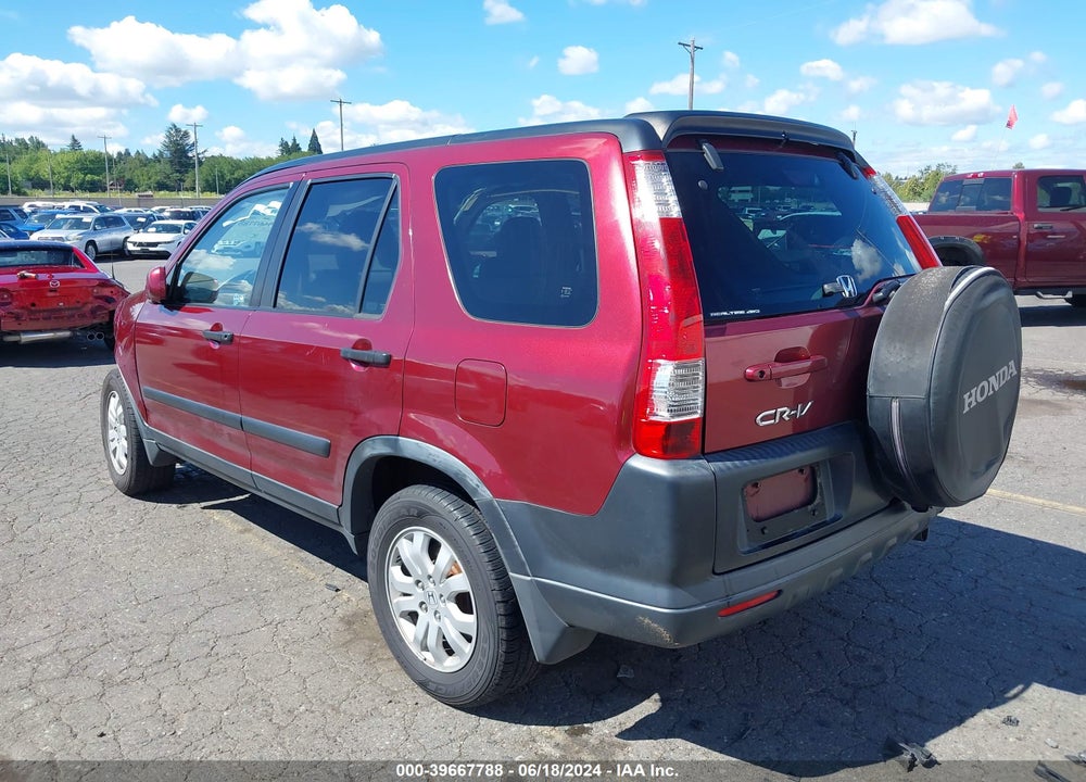 2005 HONDA CR-V EX VIN: JHLRD78885C025820