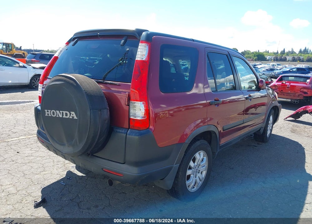 2005 HONDA CR-V EX VIN: JHLRD78885C025820
