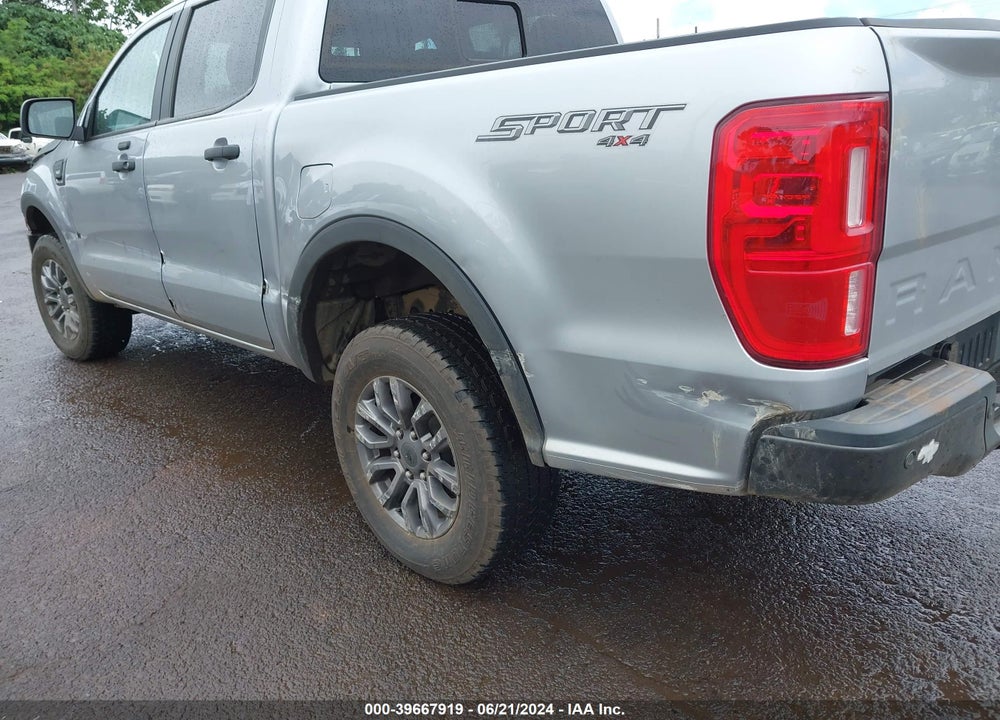 2021 FORD RANGER XLT VIN: 1FTER4FH6MLD96763