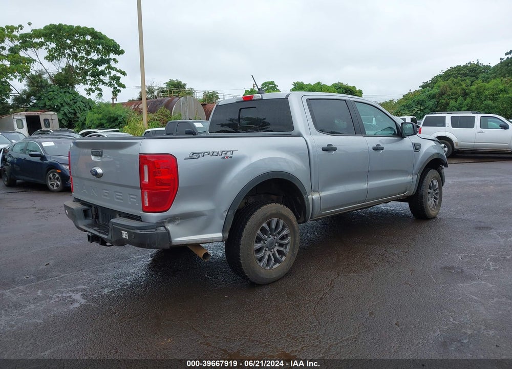 2021 FORD RANGER XLT VIN: 1FTER4FH6MLD96763