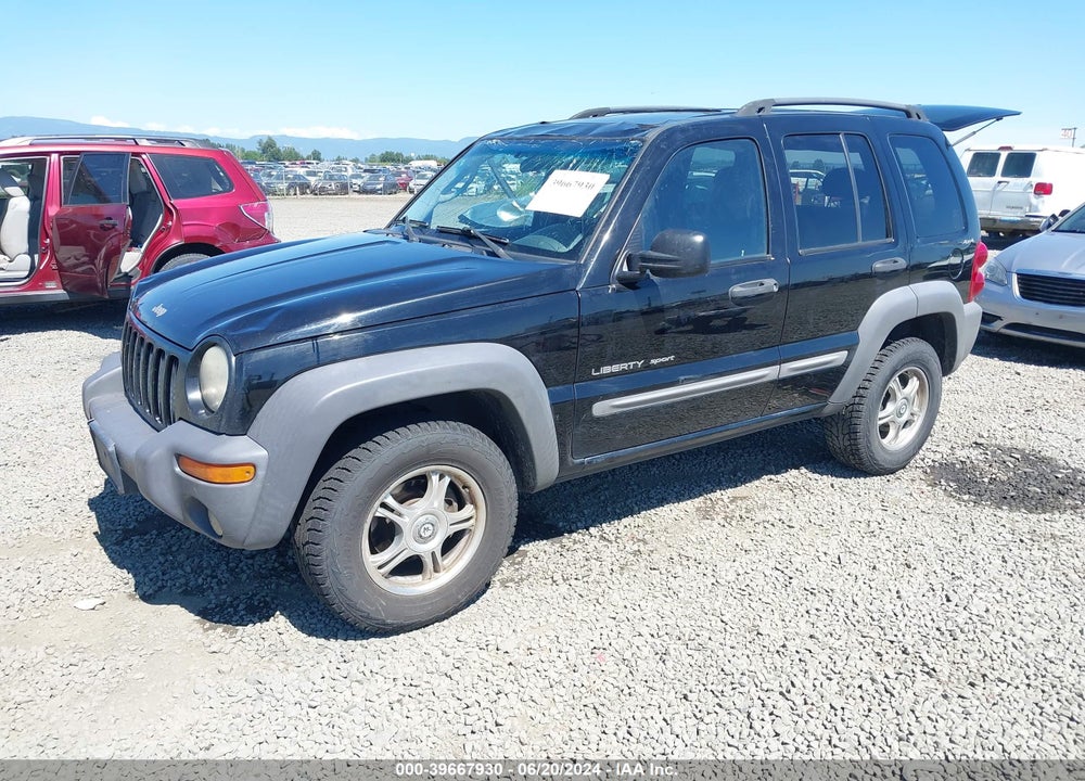 2002 JEEP LIBERTY SPORT VIN: 1J4GL48K12W130964