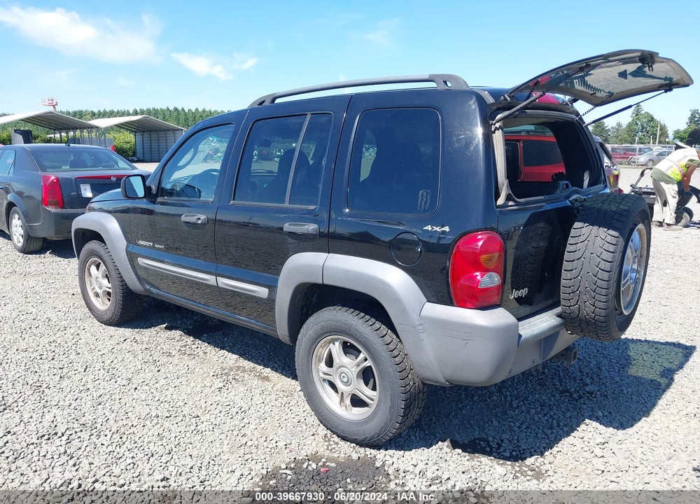 2002 JEEP LIBERTY SPORT VIN: 1J4GL48K12W130964