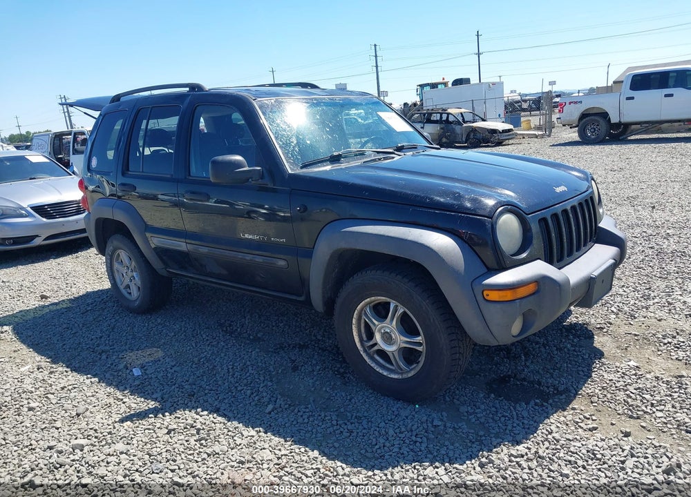 2002 JEEP LIBERTY SPORT VIN: 1J4GL48K12W130964