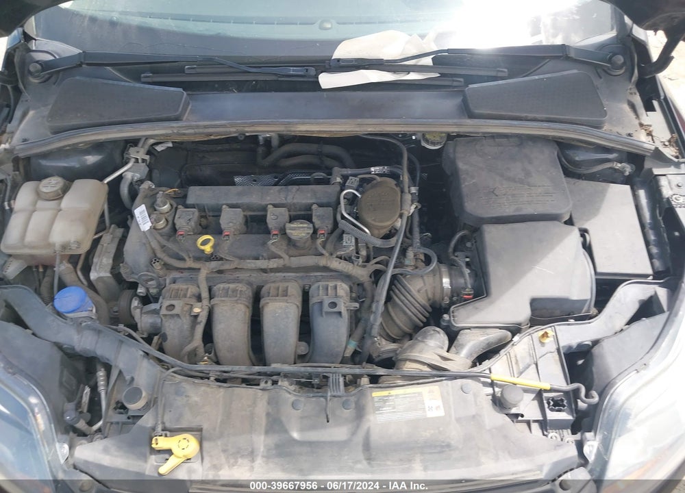 2013 FORD FOCUS TITANIUM VIN: 1FADP3N23DL252277