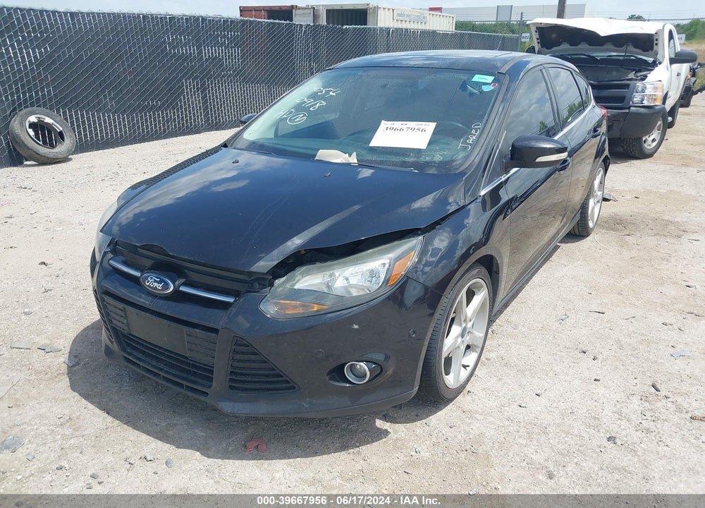 2013 FORD FOCUS TITANIUM VIN: 1FADP3N23DL252277