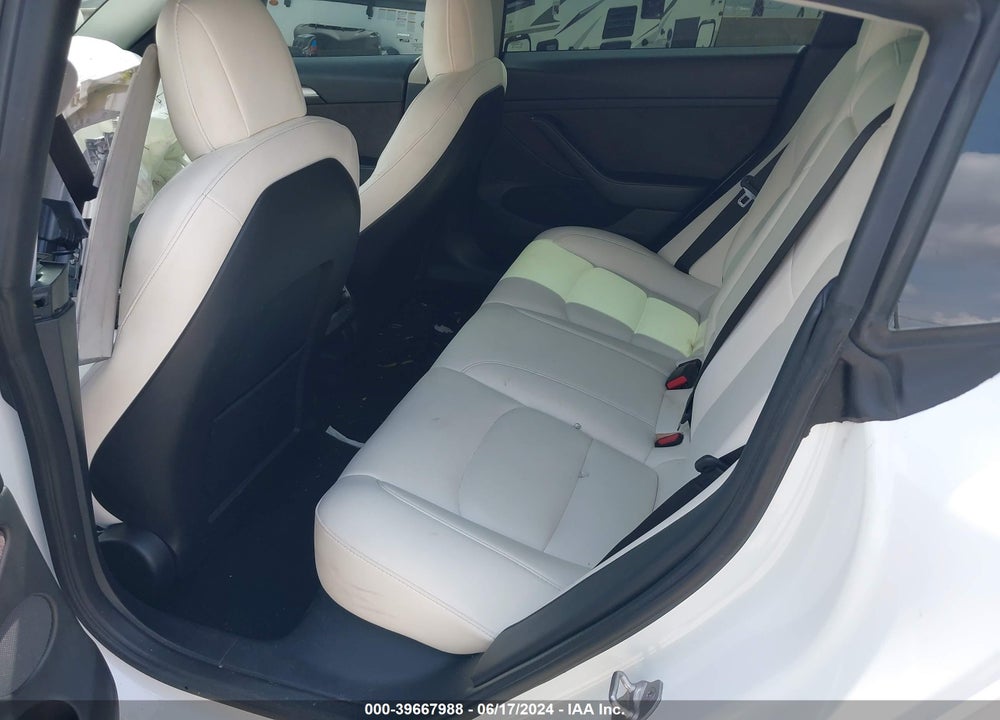 2021 TESLA MODEL 3 STANDARD RANGE PLUS REAR-WHEEL DRIVE VIN: 5YJ3E1EA5MF096561