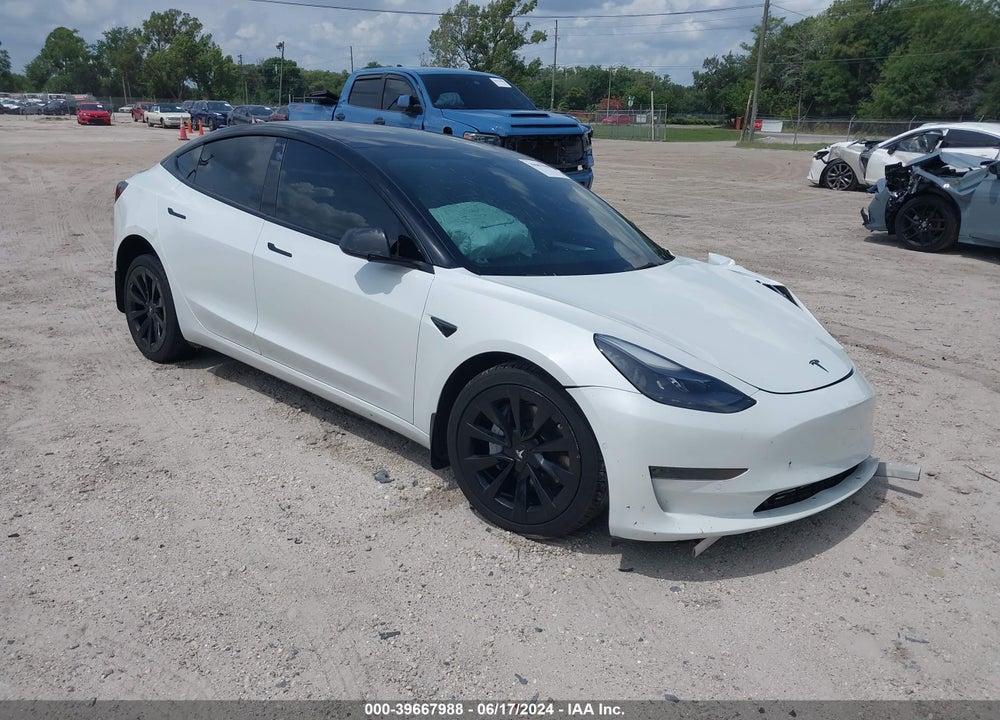 2021 TESLA MODEL 3 STANDARD RANGE PLUS REAR-WHEEL DRIVE VIN: 5YJ3E1EA5MF096561