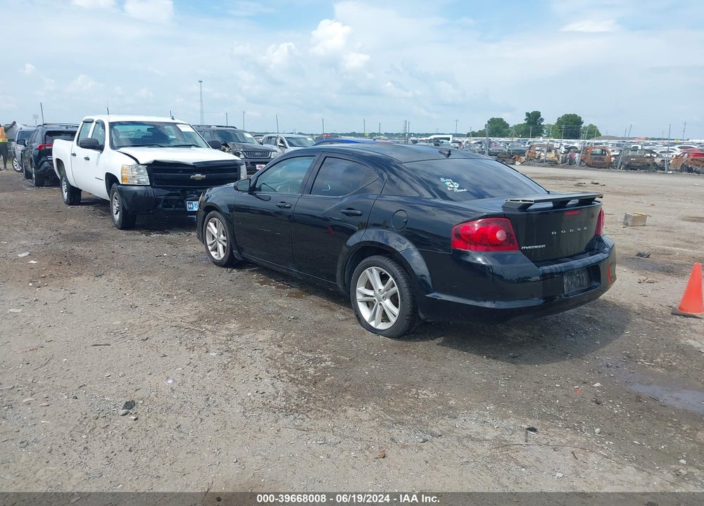 2014 DODGE AVENGER VIN: 1C3CDZAB7EN139899