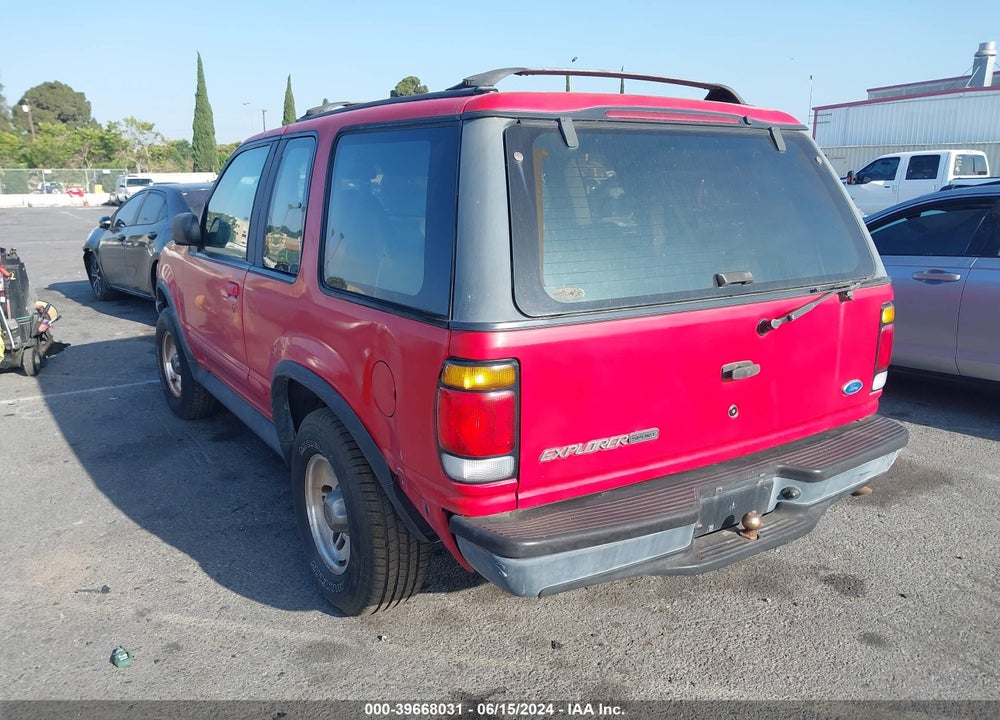 1996 FORD EXPLORER VIN: 1FMCU22X3TUC81212