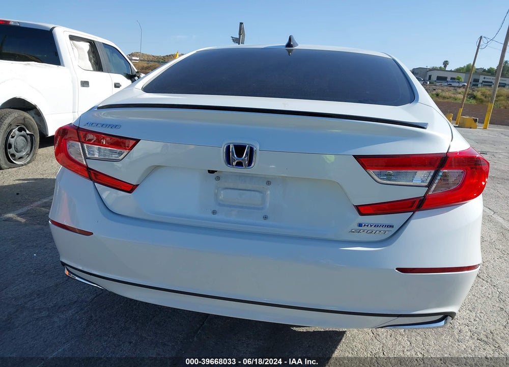 2022 HONDA ACCORD HYBRID SPORT VIN: 1HGCV3F26NA038909