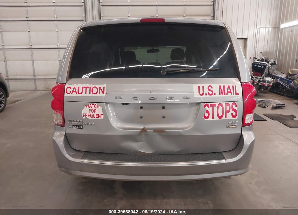 2018 DODGE GRAND CARAVAN SXT VIN: 2C4RDGCG7JR192358