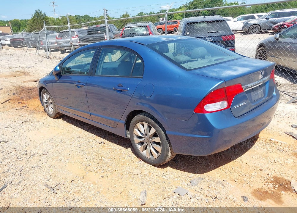 2011 HONDA CIVIC EX-L VIN: 2HGFA1F91BH504544