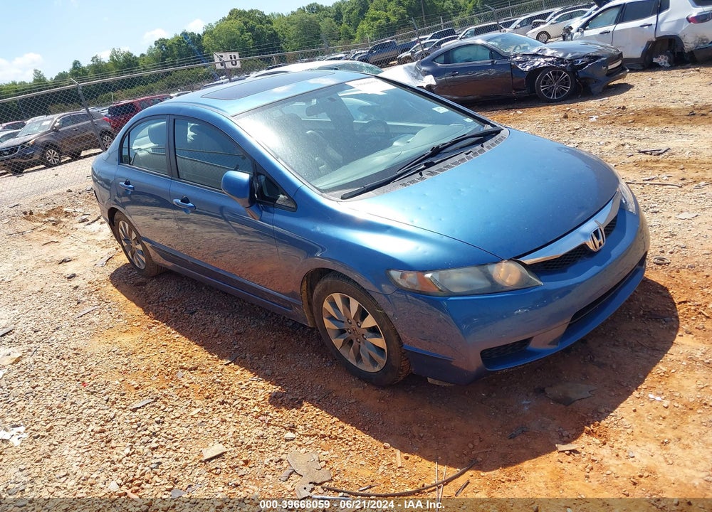 2011 HONDA CIVIC EX-L VIN: 2HGFA1F91BH504544