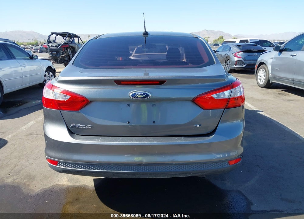 2012 FORD FOCUS SE VIN: 1FAHP3F25CL338270