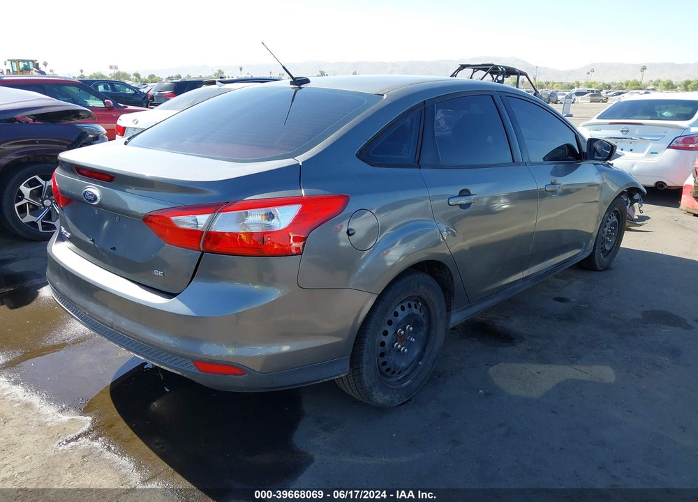 2012 FORD FOCUS SE VIN: 1FAHP3F25CL338270