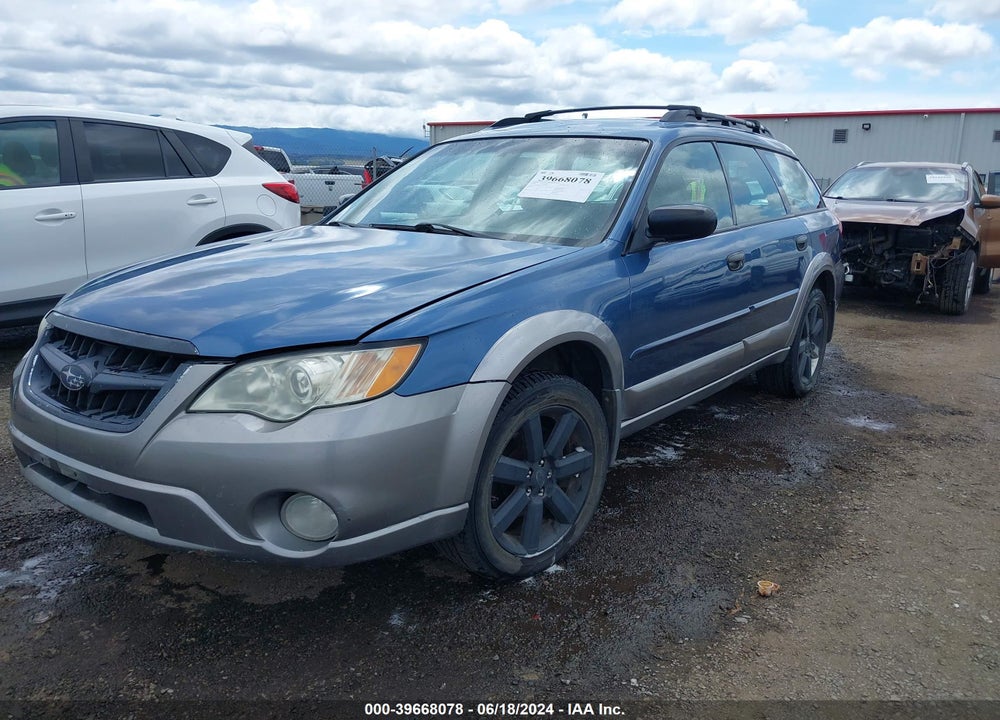 2009 SUBARU OUTBACK 2.5I VIN: 4S4BP61C197336580