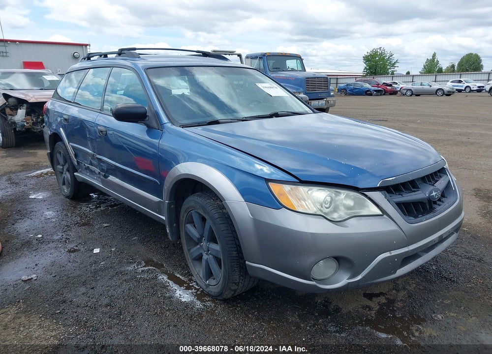 2009 SUBARU OUTBACK 2.5I VIN: 4S4BP61C197336580
