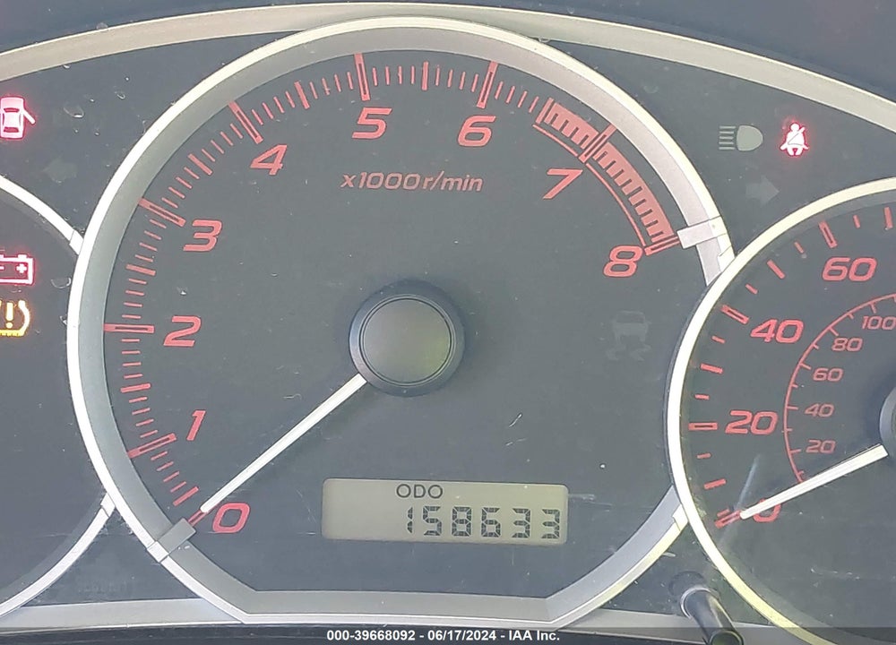 2011 SUBARU IMPREZA WRX VIN: JF1GV7E66BG504817