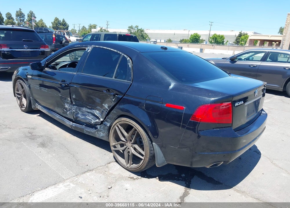 2006 ACURA TL VIN: 19UUA66276A076118