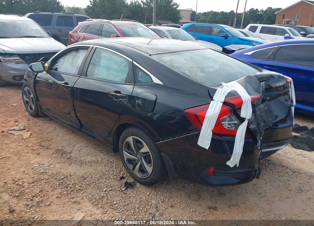2019 HONDA CIVIC LX VIN: 19XFC2F67KE036237